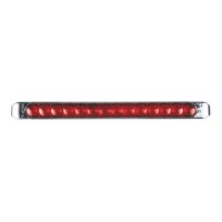 Nouvelle barre lumineuse d'identification LED personnalisée, 14 LED, feu arrière, clignotant séquentiel, SAE DOT, étanche IP67, pour camion et remorque