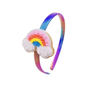 ที่คาดผมเด็กผู้หญิงน่ารักแบบขายส่ง ที่คาดผมรูปหัวใจ ดาว ประดับกลิตเตอร์หลากสี สำหรับเด็กวัยหัดเดินและวัยรุ่น - Product Image 4