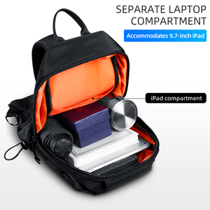 Bolso de Hombro Ligero de Nailon para Viajes Diarios FENRUIEN, Bolso de Pecho para Deportes al Aire Libre, Senderismo, con Carga USB, Impermeable, para Hombre, <span class=keywords><strong>2021</strong></span> - Product Image 4