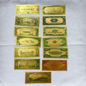 Mỹ 1928 năm phát hành cũ Mỹ đô la tiền giấy mạ vàng Tiền giấy cho bộ sưu tập lưu niệm - Product Image 4