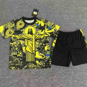 Maglie da Calcio per Bambini in Fibra di Poliestere di Alta Qualità Economiche 25-26 <span class=keywords><strong>Kit</strong></span> Uniforme da Calcio - Product Image 2