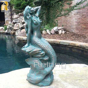 カスタムデザインの驚くべき人魚の像の販売 -Alibaba.com