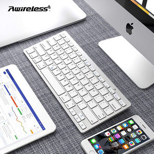 Klaviatura Computer bluetooth Keyboard Mini Clavier Azerty Pour Ordinateur Portable <b>Small</b> bluetooth Keyboard - Product Image 5