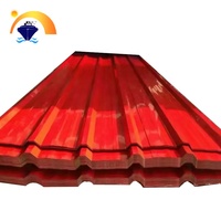 Tôles de toiture en acier haute résistance Baosteel SGCC/CGCC/DX51D/DX52D, légères, ondulées, revêtues de couleur pour la construction