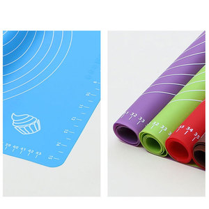 Tapis de cuisson carré en silicone pur, personnalisable avec logo client, 40x50cm, écologique et résistant au four - Product Image 5