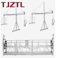 Plateforme suspendue ZLP630, plateforme suspendue pour façade, plateforme suspendue en aluminium, équipement d'entretien de bâtiments