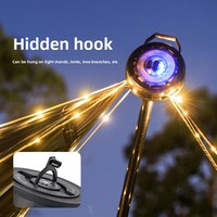 Guirnalda de Luces LED Portátil Recargable para Camping, con Resistencia al Agua IPX4, Batería de Ultra Larga Duración y Función de Carga