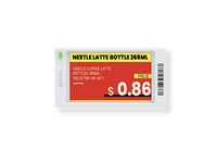 Zkong 3.7 inci e-ink ESL tampilan kertas elektronik BLE/WiFi & NFC rak Supermarket Tag harga sistem EAS