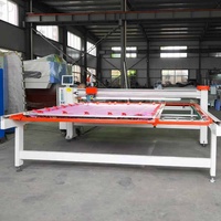 Couette en tissu à aiguille unique numérique CNC Longarm Machine de pièces électroniques de contrôle de couture bon marché utilisée pour la couette