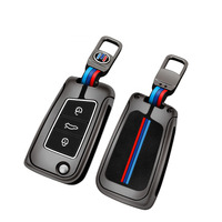 Housses de clés de voiture en métal de luxe en gros étui à clés de style tendance avec protection en alliage de zinc prix raisonnable