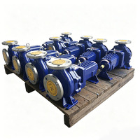 Bomba Centrífuga de Alto Rendimiento con Revestimiento Fluoroplástico IH, Modelo IHF65-40-250, Motor Trifásico/Antiexplosión de 40 mm