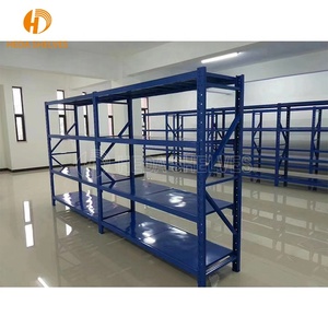定制中型货架 4 层工业选择性仓库金属架储物架 - Product Image 6