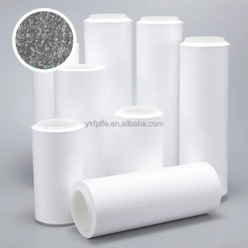 UNM 100% PTFE Film High cleaning Efficiency Porous Film Air membrane PTFE Roll
