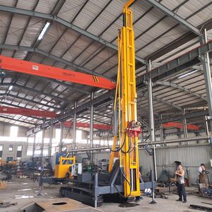 Equipo de Construcción con Estructura Reforzada y Chasis de Orugas de Goma para Hincadora de Estacas Espirales Largas - Product Image 3