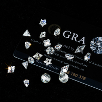 Goldleaf Jewelry Piedra preciosa de moissanita blanca de alta calidad VVS Claridad Corte especial Diamante de moissanita Suelto