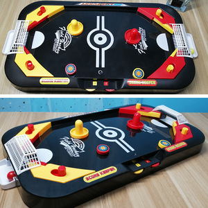Mesa de Juego 2 en 1 de Futbolín y <span class=keywords><strong>Hockey</strong></span> sobre <span class=keywords><strong>Hielo</strong></span> de Plástico Grande, Tablero de Interacción Padres-Hijos para Adultos y Niños - Product Image 5