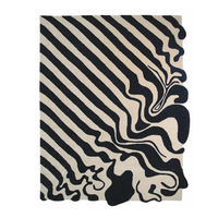 Modern Collection Hand Tufted Wool Rug Carpet for Living Room Luxury Handmade Wool Area Rug Custom Size Soft Floor Carpet