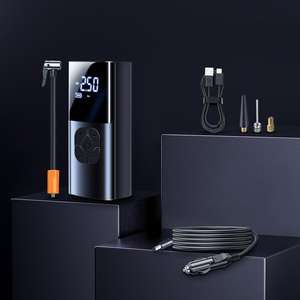 ปั๊มอัดอากาศสำหรับรถจักรยานยนต์จอแสดงผลแบบดิจิตอล - Product Image 6