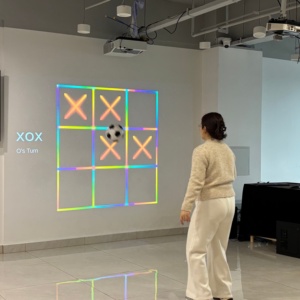 Sistema de Juego Interactivo de Proyección Infrarroja para Interiores XOX, Pared Digital Interactiva de Fútbol <span class=keywords><strong>con</strong></span> Respuesta Instantánea de 0.3ms - Product Image 5