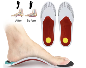 <span class=keywords><strong>Testeur</strong></span> de pieds enfants cuir thermoplastique frapper genou hauteur augmentant produits semelles orthopédiques diabétiques pour la douleur au pied plat - Product Image 2