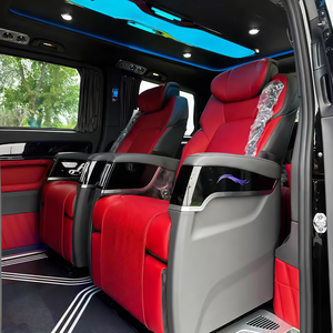 Nuevo lujo Maybach VIP Van Sport Aero Seat OEM Logo Vito W447 <span class=keywords><strong>Sprinter</strong></span> cuero Toyota asiento <span class=keywords><strong>de</strong></span> coche fabricante con bolsa <span class=keywords><strong>de</strong></span> documentos - Product Image 6