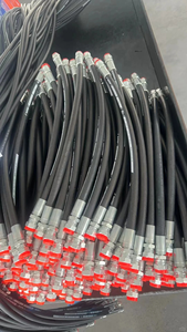 2sn R2 1 inç hidrolik kauçuk hortum yüksek basınç tel örgülü hortum parçaları hidrolik hortum meclisi - Product Image 4