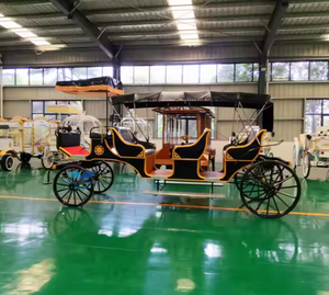 Nuevo carruaje eléctrico tirado por caballos con 4 ruedas para hacer turismo - Product Image 4