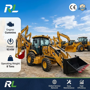 Chargeuse-pelleteuse Caterpillar 99 % neuve, chargeuse-pelleteuse sur roues CAT 420F 420E 430F 4x4 d'occasion avec de bonnes performances - Product Image 1