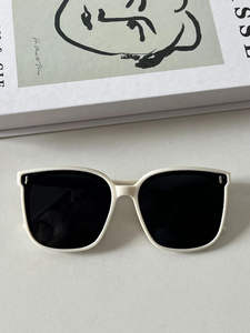 Fashion Custom <b>Large</b> <b>Frame</b> Comfortable Outdoor Sun Glasses Can Be Customized Logo square Men Glassesluxury Glasses - Product Image 6