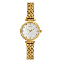 Montre à cadran romain pour femme, cadran en nacre, bracelet en acier inoxydable, montre à quartz étanche, cadeau d'anniversaire pour femme