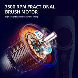 <span class=keywords><strong>Tiffany</strong></span> colore 7500RPM barbiere professionale per Clipper elettrico Hair Trimmer interfaccia USB francese personalizzabile per uso domestico - Product Image 4