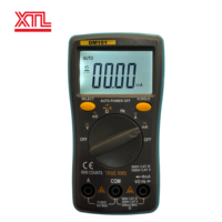 Multimeter Digital AC/DC Voltmeter Ammeter 1000V DC 750V AC Pengukuran Layar Berlampu Latar Uji Kontinuitas Dioda Mati Otomatis Rendah