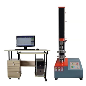 เครื่องทดสอบอเนกประสงค์ ASTM D903 1876 5kn สำหรับวัดความต้านทานแรงดึงของฟิล์มพลาสติก เครื่องวัดแรงดึงและความยืดตัว - Product Image 1