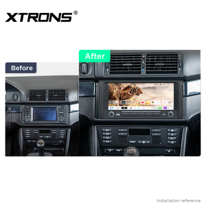 XTRONS Système de navigation stéréo pour voiture Android 15 de 10,26 pouces 6+128 Go pour BMW E39/E39 M5 DQ7603 DSP TCB001HQ Amplificateur BT 5.4 4G - Product Image 4