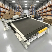 Machine de découpe numérique informatisée avec table à vide Delta PLC et moteur de pompe pour carton, autocollants, vinyle et papier kraft
