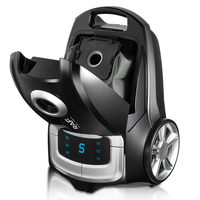 Aspirador de bote en bolsa con cable retráctil seco con pantalla LED RAF 4L