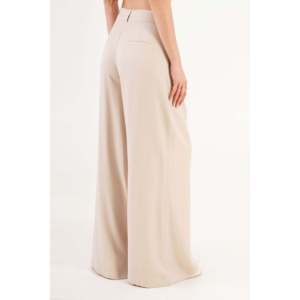 Pantalones de Mujer Beige al por Mayor, Plisados, con Doble Bolsillo, Corte Holgado, Transpirables, Estilo Coreano, Talla XL - Product Image 3