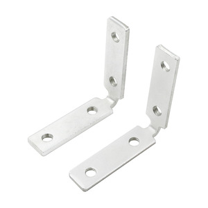 Soporte en ángulo en L Jin Aoding de acero laminado en frío, conector reforzado para gabinetes, puertas y ventanas de contrachapado - Product Image 5