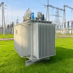 Transformateur immergé dans l'huile monophasé/triphasé pour extérieur 60MVA 100kVA 15kV 50Hz 6kV 35kV avec enroulement en cuivre pur S11-M/S13-M - Product Image 1