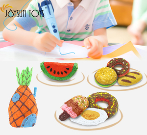Penna per pittura con stampa 3D elettrica (carica con USB) Set di penne 3D per bambini, <span class=keywords><strong>facile</strong></span> da usare, impara da casa Set di attività artistiche - Product Image 6