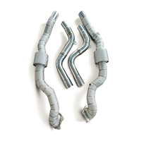 Collecteur d'échappement thermiquement isolé pour Dodge Challenger 3.6L V6 2015-2023, tuyau d'échappement de performance pour course