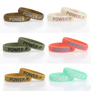 Braccialetto Personalizzato Luminoso al Buio, Cinturino da Polso in Silicone, Portachiavi in Silicone, Braccialetti in Silicone con Logo Personalizzato - Product Image 5