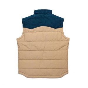 Gilet matelassé à col montant pour homme 2020, imperméable, réversible, sans manches, pour l'hiver, pour homme - Product Image 2