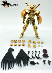 Figurine d'<span class=keywords><strong>action</strong></span> Stock KUN MST Libra Child Tiger EXM Saint Cloth Fighter Myth EX2.0 Dragon Head Frozen Characters, échelle 1:8, 18 cm - Product Image 5