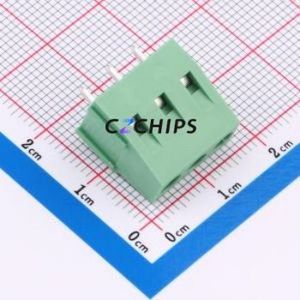 C50128V-3P0G36 Screw Terminal Block Through hole Component (THT),P=5mm Connector 1x3P 5mm 3P 1 - Product Image 1