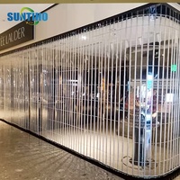 Porte intérieure pour centre commercial avec moteur cloison porte luxe cristal alliage d'aluminium porte coulissante source fabricant