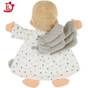 Couette et serviettes en soie pour bébé, 1 pièce, couverture de sécurité en peluche, jouet créatif en forme d'ange, nouveauté 2021 - Product Image 6