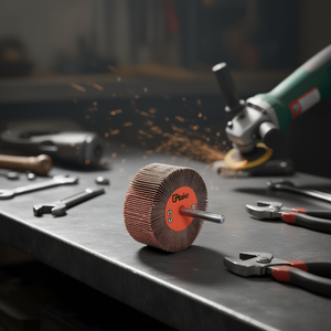 Disco Abrasivo de Láminas Ttake 50x30 mm, Eje de 6 mm, Grano 80, para Pulir - Product Image 3