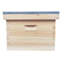 Neue 1-lagige Deep Hive Box Langs troth 10-Rahmen-Bienenstock für Bienenzucht geräte