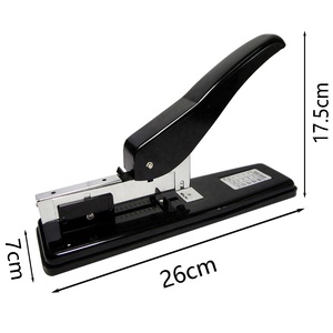 <span class=keywords><strong>Agrafeuse</strong></span> professionnelle de bureau, format A4, noire, 23/6-23/13, 100 pages, <span class=keywords><strong>agrafeuse</strong></span> manuelle robuste pour papiers - Product Image 2